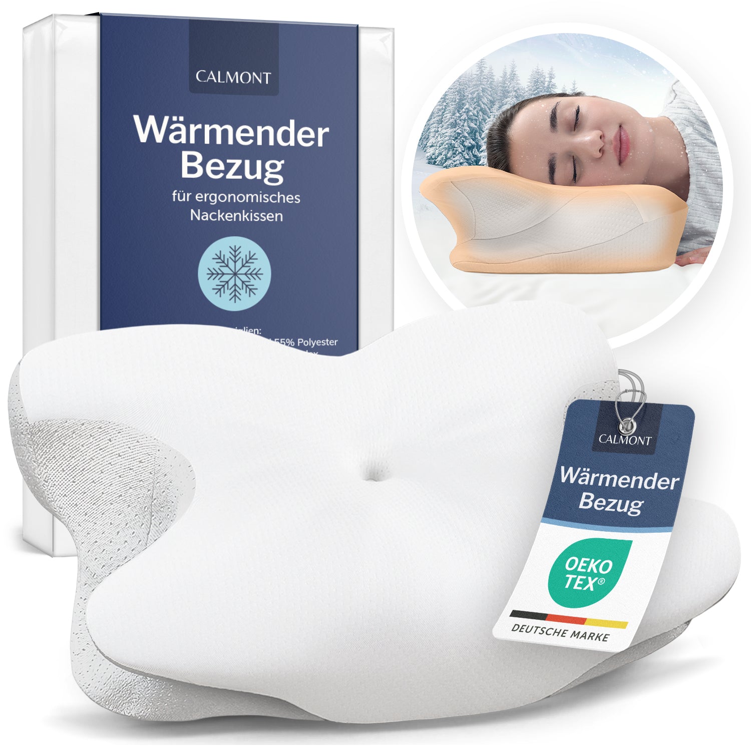 Extra-Bezug für Ergonomisches Nackenkissen